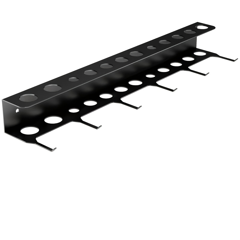 TEMU Screwdriver And Wrench Storage Rack Hanger, Manual Heavy-duty Screwdriver Holder, Wall-mounted Storage Rack, Screwdriver Storage Box Organizer,