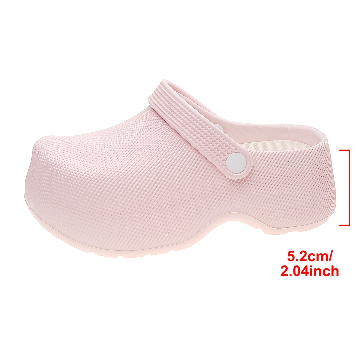TEMU Y2k Macaron Solid Color Thick-soled For Women, Platform Sole, Women Shoes