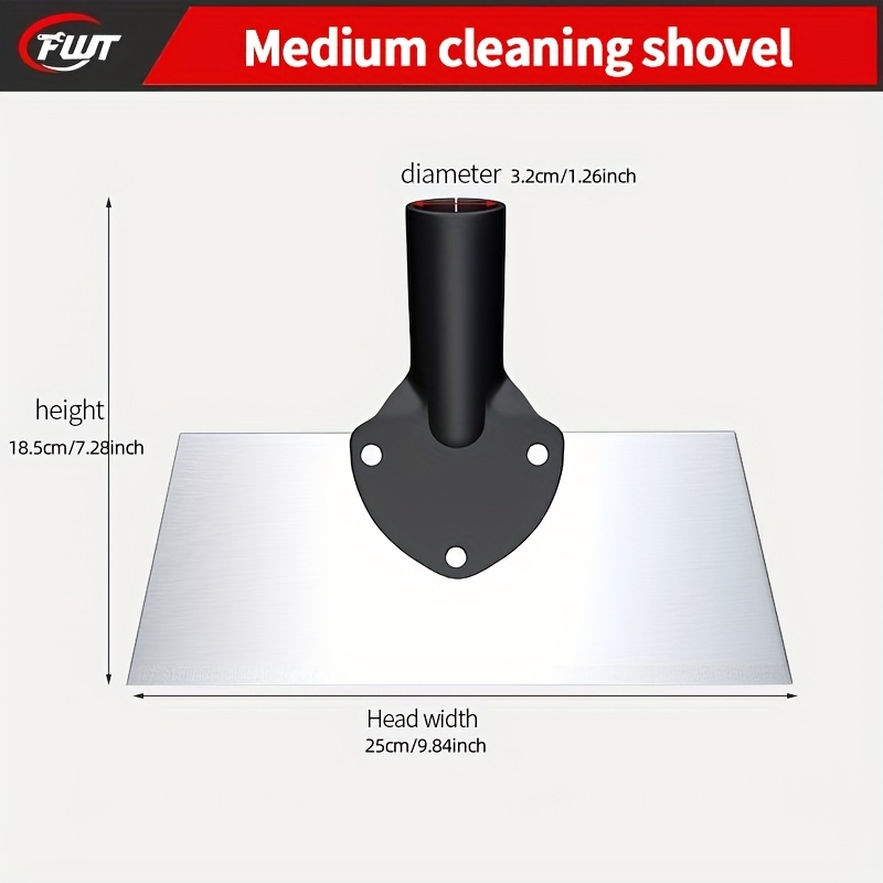 Image of Gripping Cleaning Shovel For Home Cleaning, Glass Wall, Floor Tiles, Cleaning, Grouting, Oil Putty, Glue Removal, Cleaning Tools