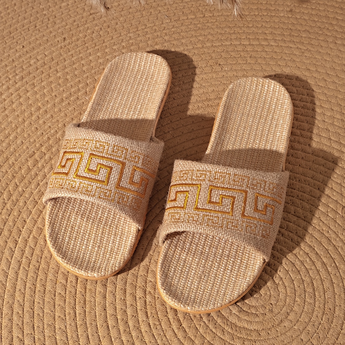Men's All-Season Indoor/Outdoor Fashion Home Bedroom Floor Slippers, Style