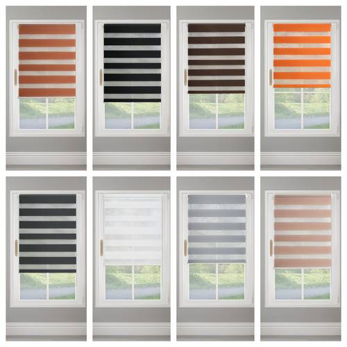 no drill drill installation options double sided vertical blinds sheer curtain day order width fabric width 5 0inch drawstring slat control and stick installation no tools needed suitable for doors