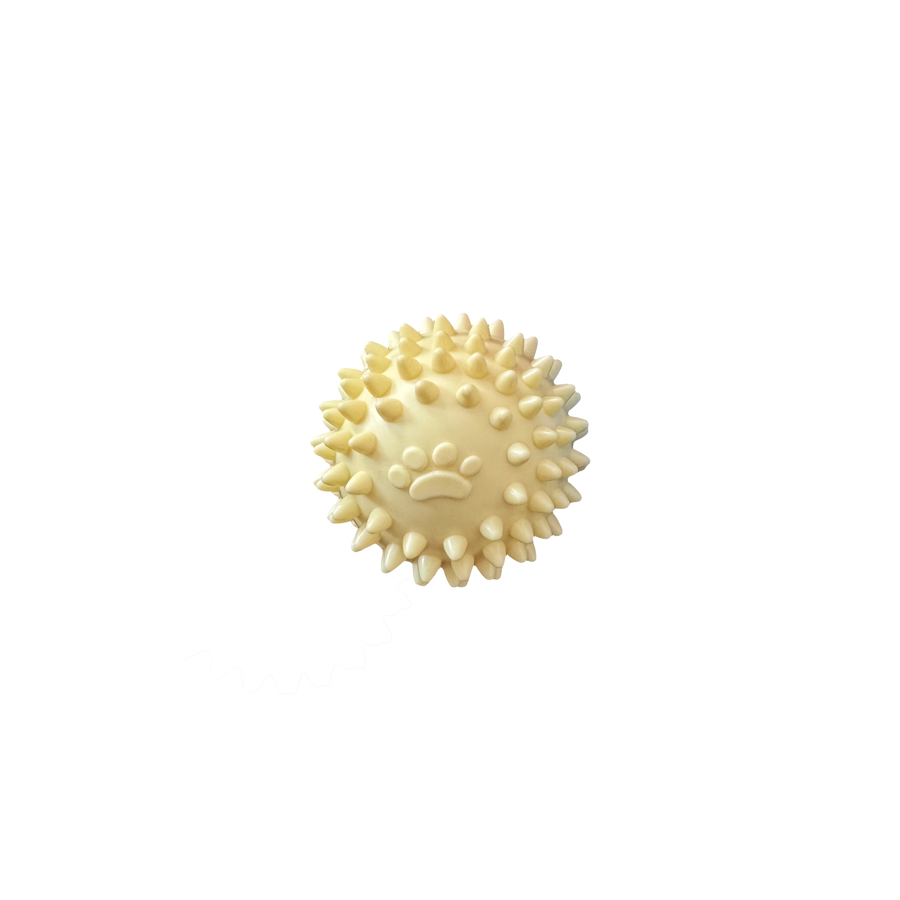 Durable TPR Footprint Dog Bite Balls for Teething