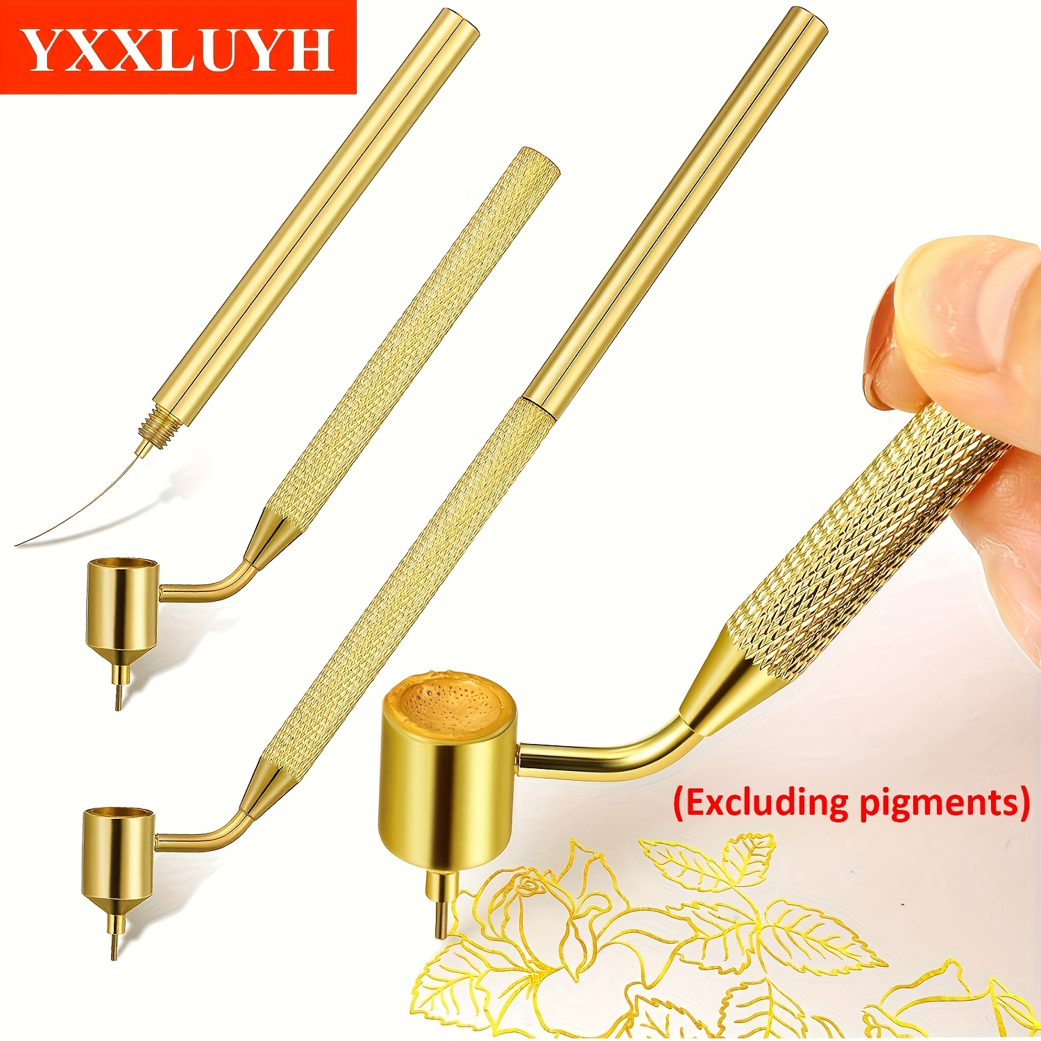 

Yxxluyh Paint Applicator Pen, Detailing Fine Painting Pen, Precision Touch Up Paint, 0.3mm/0.4mm/0.5mm/0.7mm Construction Slanting Tip, Rock Chips And Repair