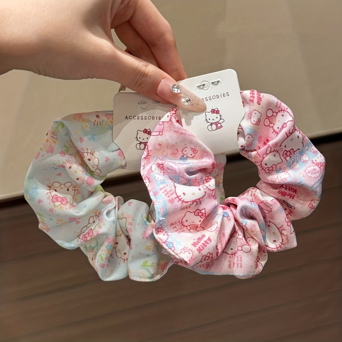 TEMU 2pcs For Hello Ties, Combo Set Hair Accessories, Headband, Hair Accessories For Women, Hair Accessories For, Hair Accessories For Adults