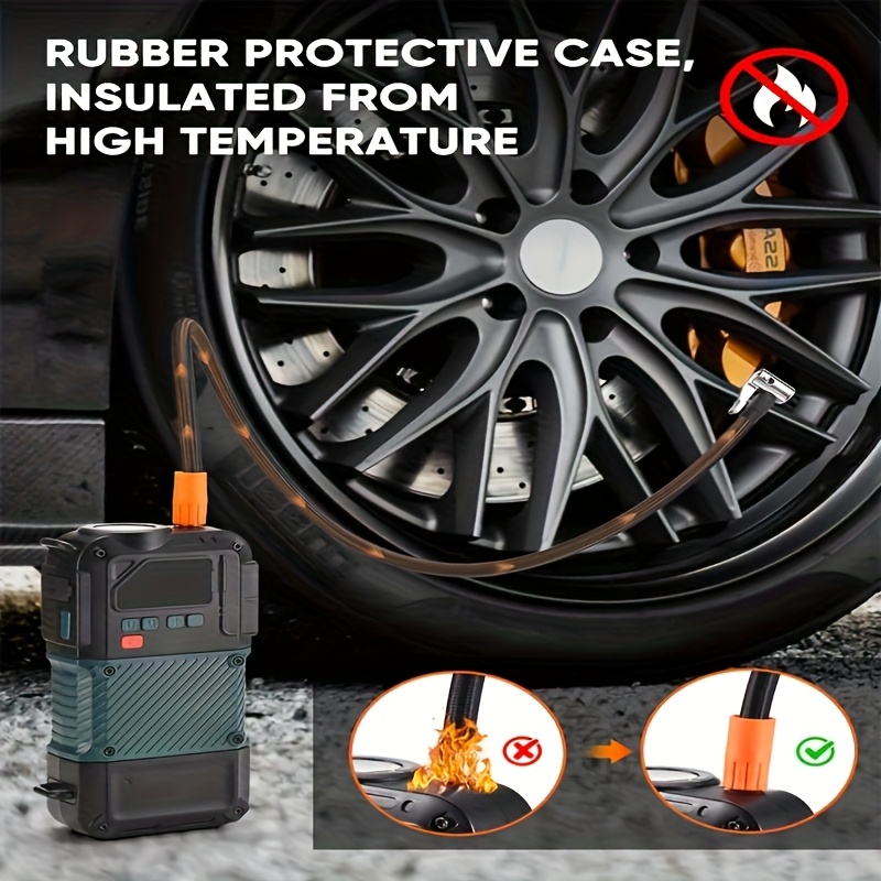 комплект из двух удлинителей для воздушного насоса 30 см/11,81 дюйма, с резьбой m6, плетеными из синтетической резины и воздушным клапаном, включая адаптер клапана   в schrader, подходит для автомобильных, мотоциклетных и велосипедных шин, разработан для прочности и гибкости Детали 5