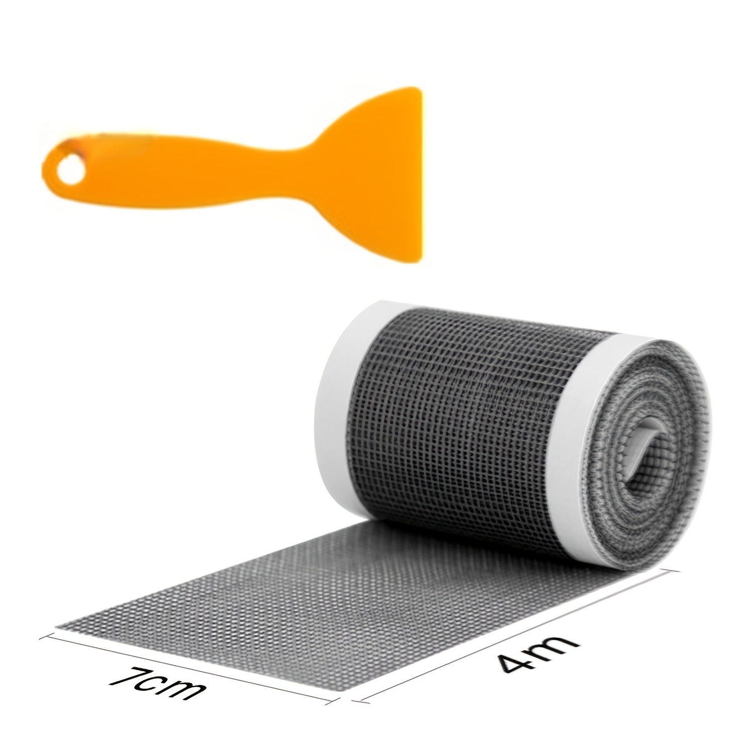 Bathroom And Kitchen Drain Cover Roll Set With Sink Drain Filter And Scraper