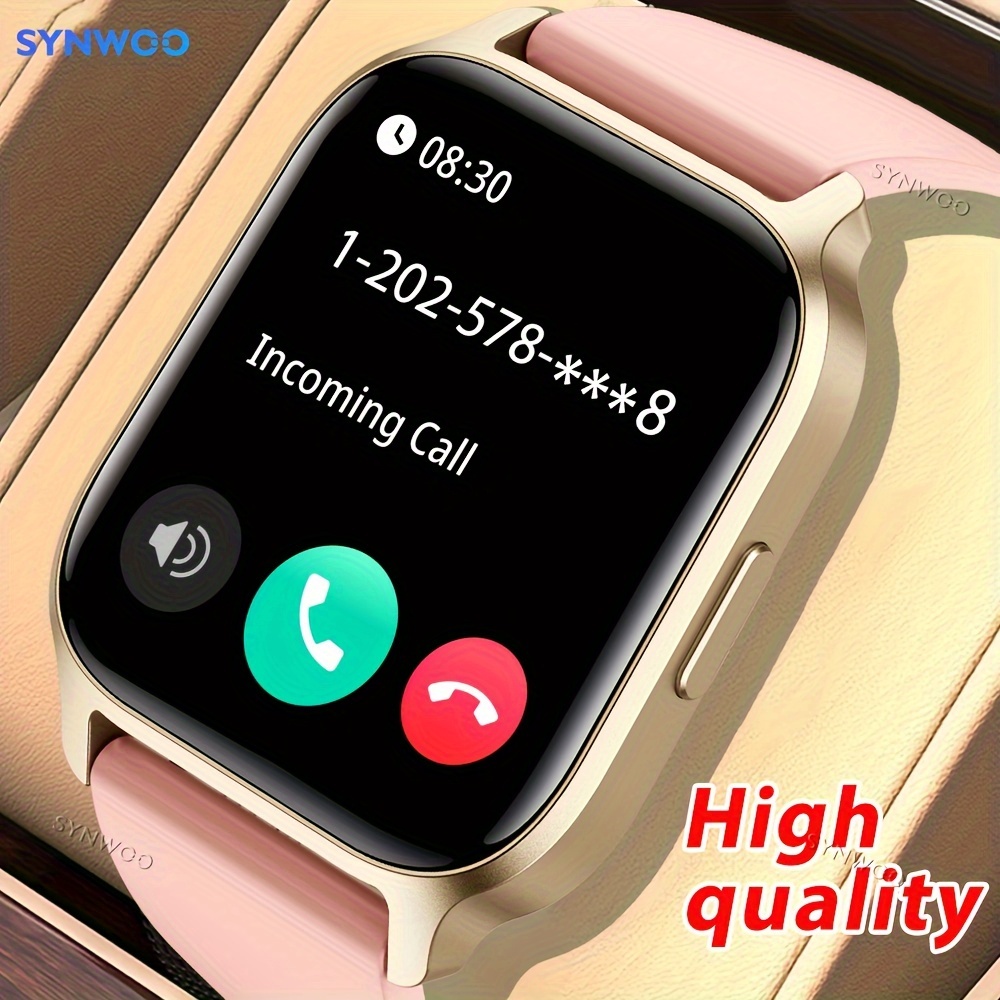   smart watch   wireless 5 2 ips tft 1 85 screen  8763ewe chip deployant clasp magnetic charging lithium battery polymer 270mah rechargeable battery with full   wireless calling sleep monitoring sedentary reminder   mode customized dial call     calorie distance pedometer weather forecast for men women gift 0