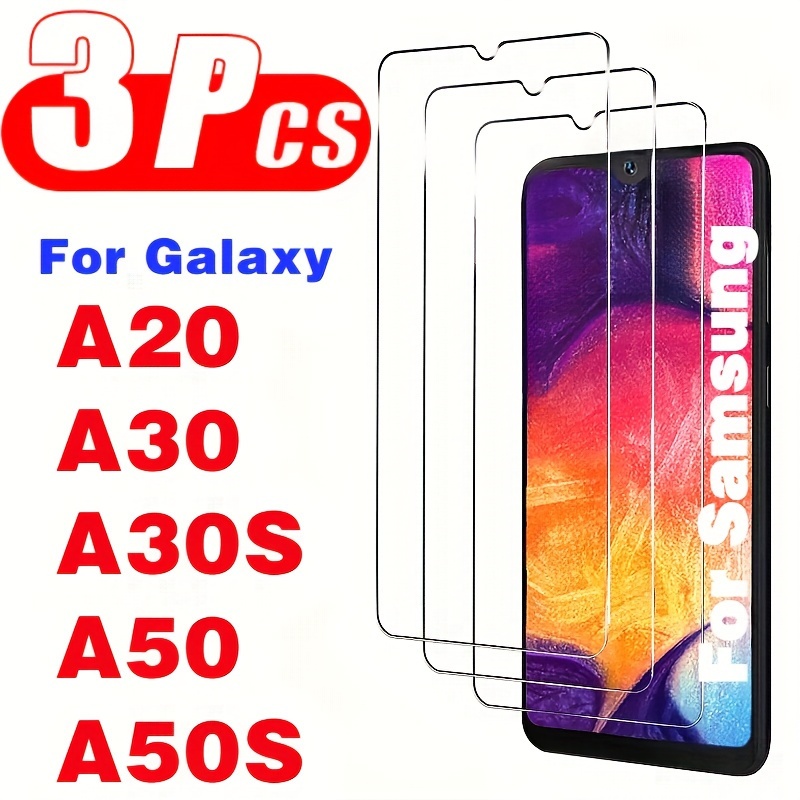 

3pcs Tempered Glass For Samsung Galaxy A20 A30 A50 A505s A30s Screen Protector Film Glass