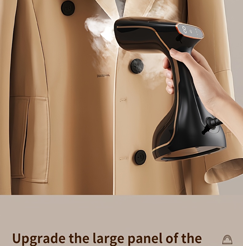 US Plug-in 3-Speed Garment Steamer with Large Water Tank, Gentle Heat & Multiple Ironing Modes - Lightweight Ergonomic Design for Quick Wrinkle Removal, Home & Professional Use, Clothes Ironing, Sleek Iron, Durable Construction 18 US Plug-in 3-Speed Garment Steamer with Large Water Tank, Gentle Heat & Multiple Ironing Modes - Lightweight Ergonomic Design for Quick Wrinkle Removal, Home & Professional Use, Clothes Ironing, Sleek Iron, Durable Construction