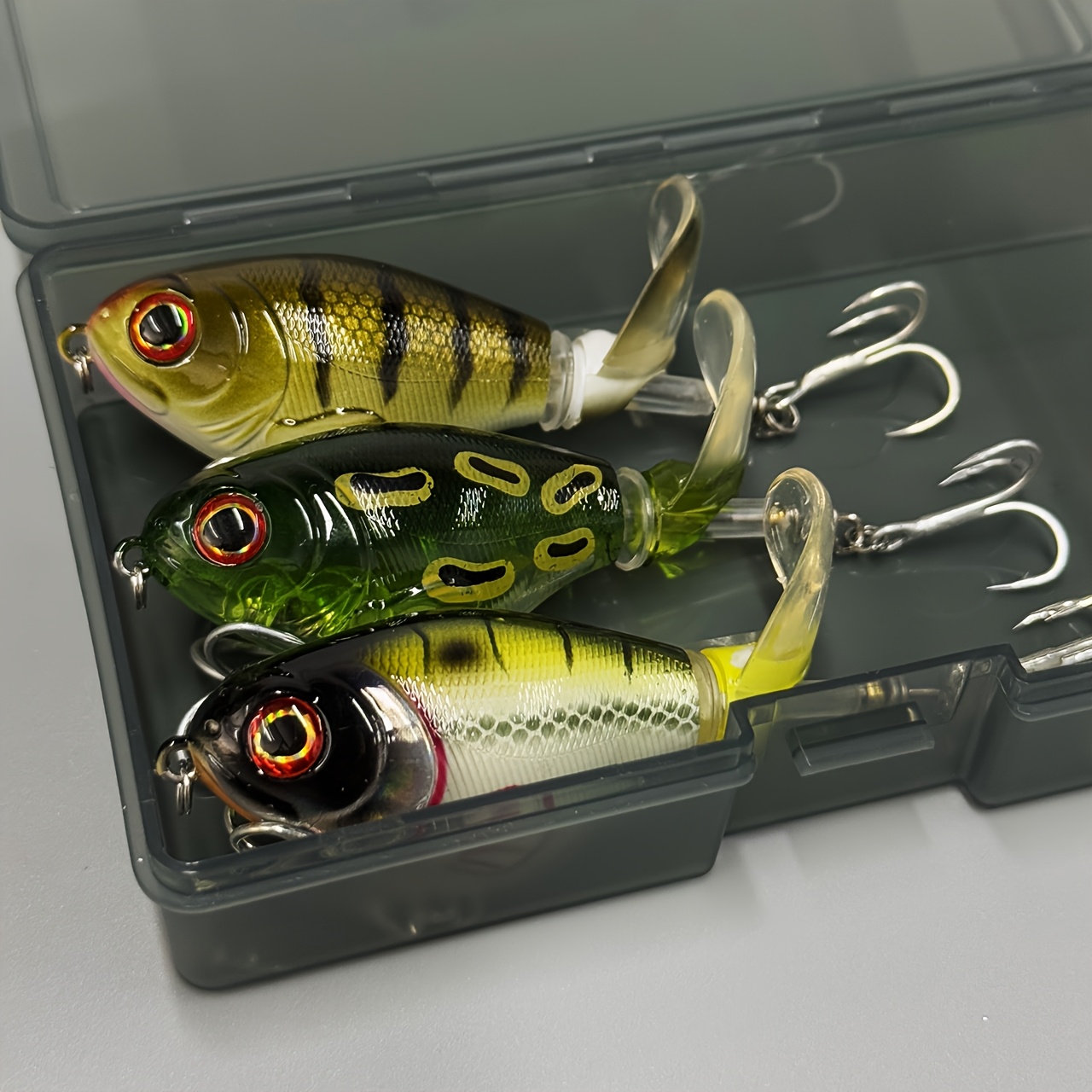 3-count 17.5g Sleep Tractor Propeller Hard Bait For , , Dogfish
