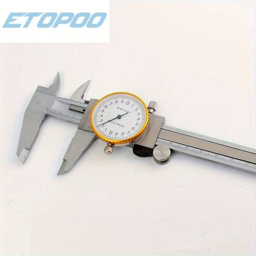 dial calipers 15cm 0 02mm vernier caliper imperial caliper shockproof metric measuring tool