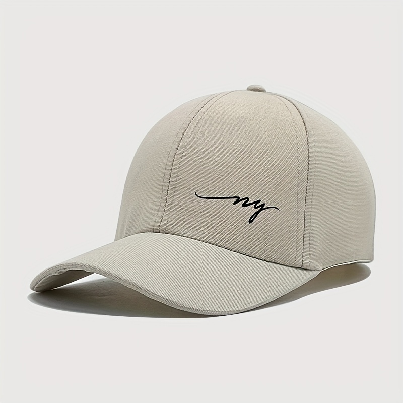 summer minimalist baseball cap embroidered Temu Oman