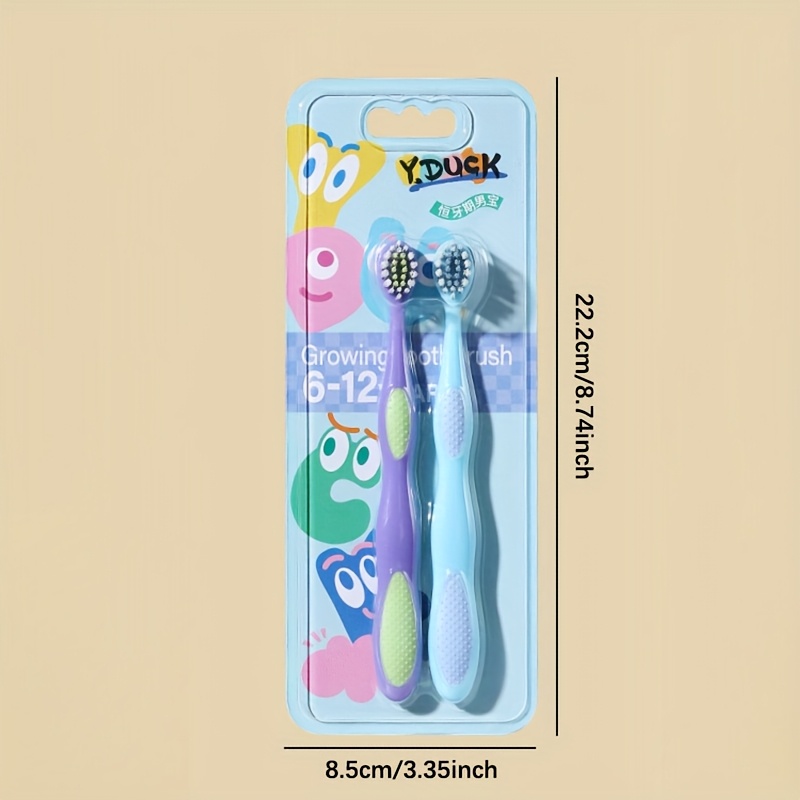 Manual Toothbrush 2-Pack with Soft Bristles