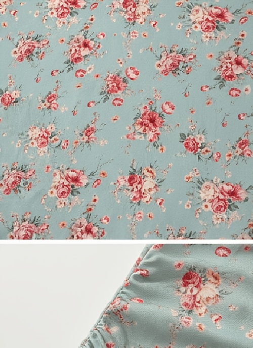 Women'S Stylish Floral Print Midi Nightgown with Thin Straps, Open Back, Tie Bow, And Ruffled Mermaid Design