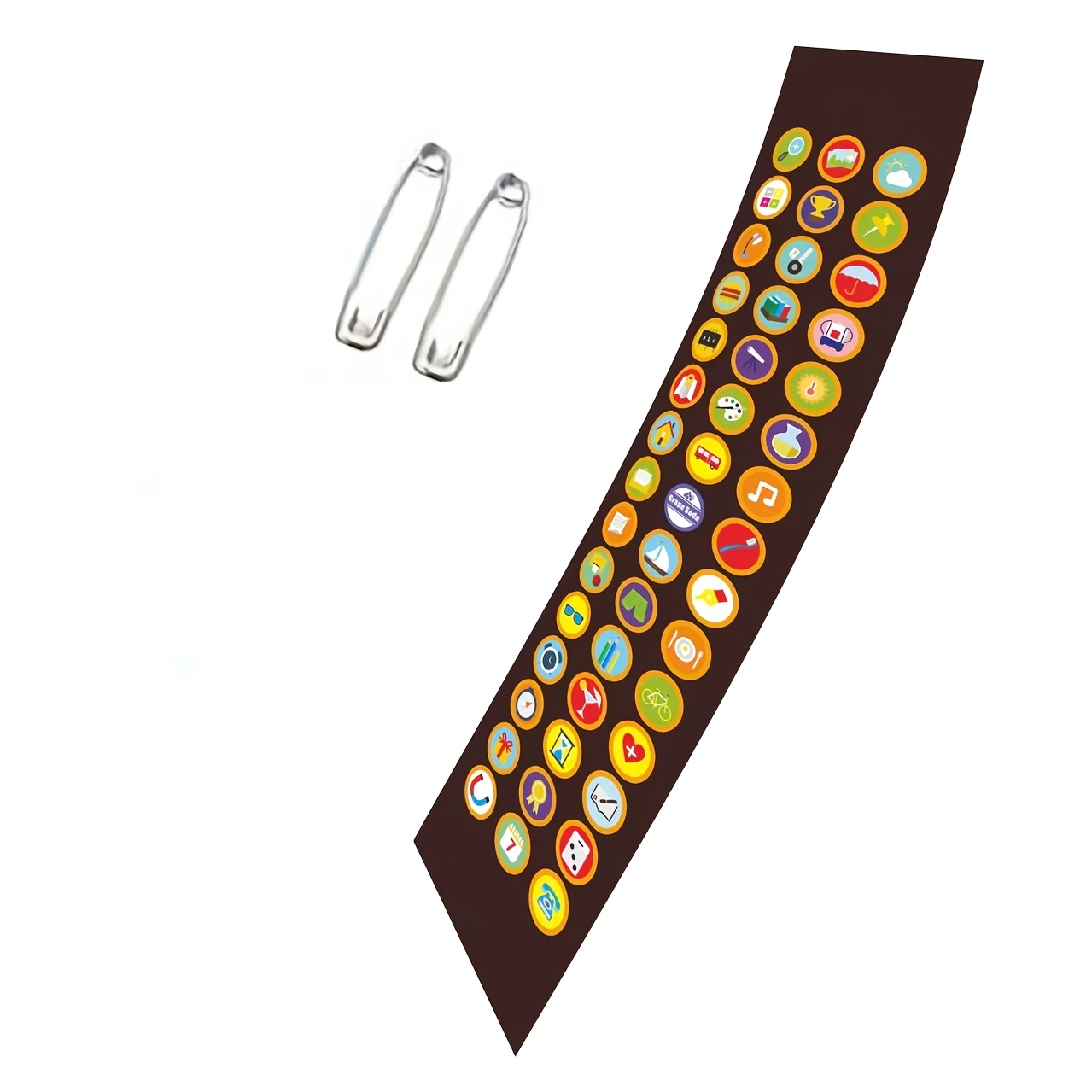 TEMU Cinta con de honor de Scout Wilderness con pin fijo, muy adecuada para temáticos de Scout o disfraces de , sin batería
