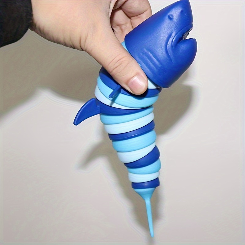 Ocean Shark Fun Toy Toys Soothe Stress Bring Joy Desktop Temu