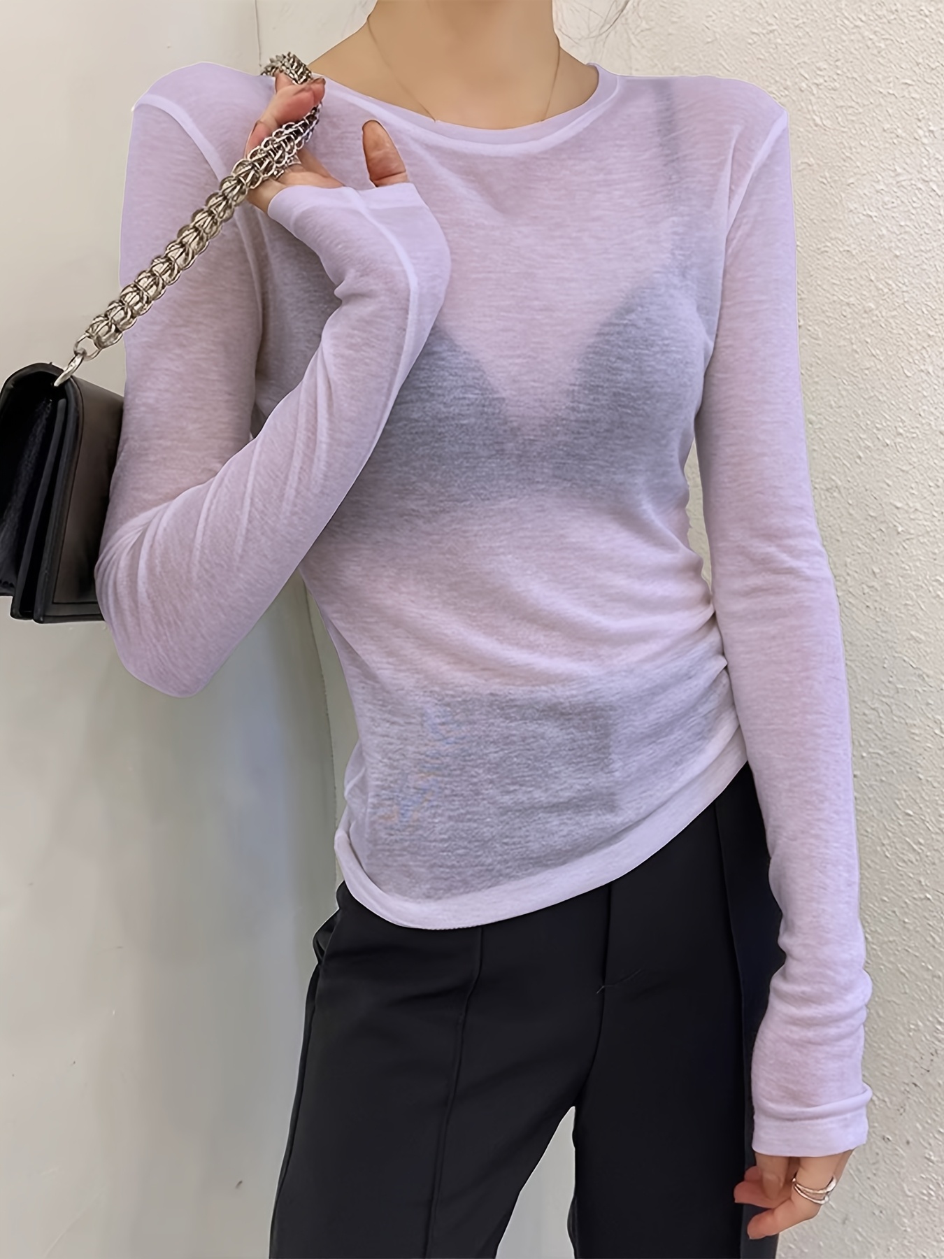 women's lightweight sheer long sleeve shirt sexy semi sheer women's lightweight sheer long sleeve shirt sexy semi sheer
