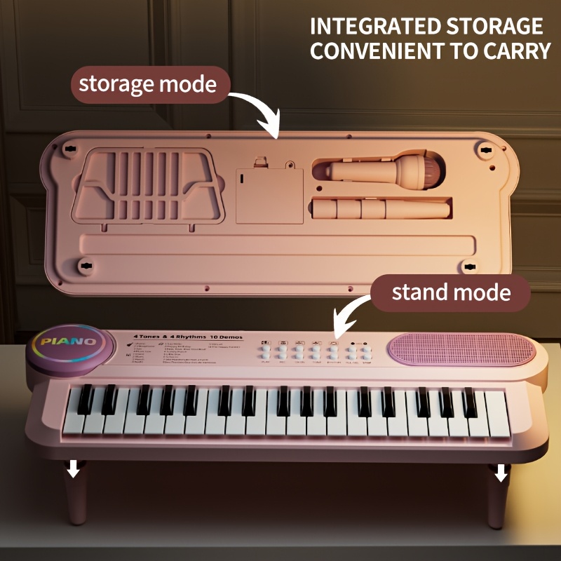 Pianospeelgoed met 37 toetsen voor kinderen