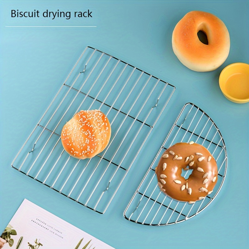 

Stainless Steel Cake Rack, Biscuit Rack, Sashimi Rack, Air Fryer Mat, Dish Mat, Insulation Mat, Biscuit Rack