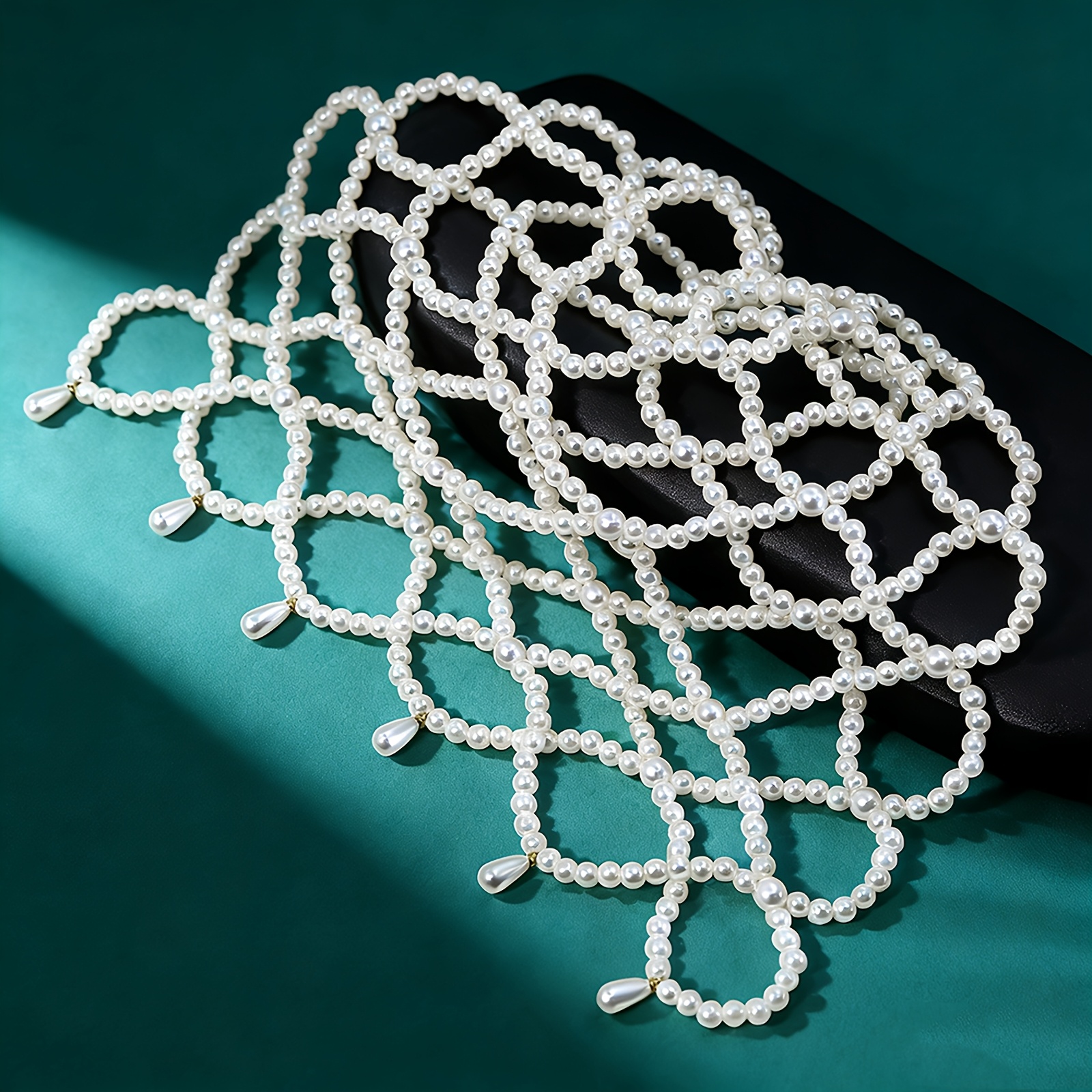 Elegant Bridal Headpiece Handmade Beaded Mesh Wedding Headband Suitable For Church Weddings And Lawn Banquets Hp988-s