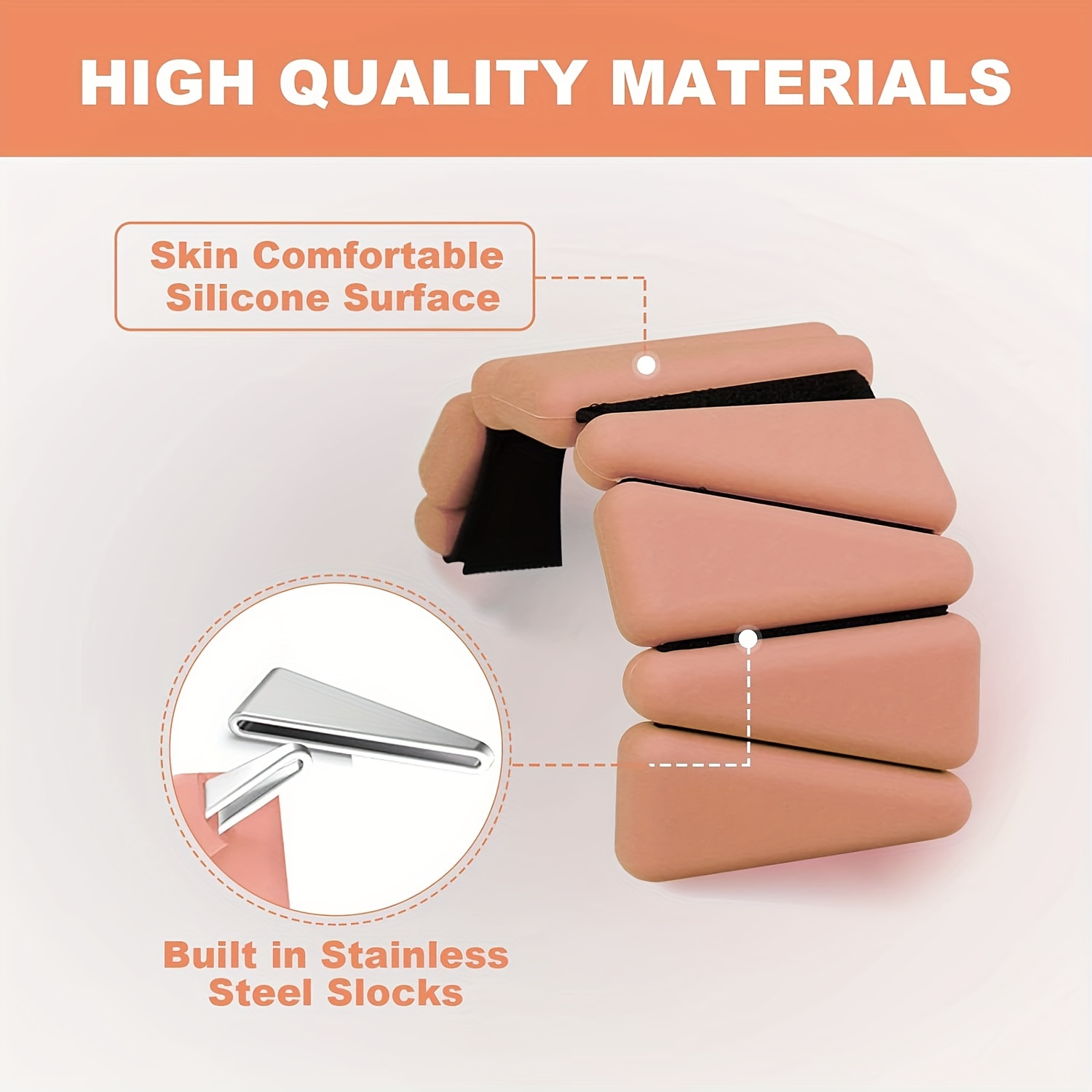 Adjustable Weighted Bracelet with Weights - Hook & Loop Closure for Yoga, Weighted Training, Balance Exercises Suitable for, Strength Training, Washable & (Multi-Color Options)