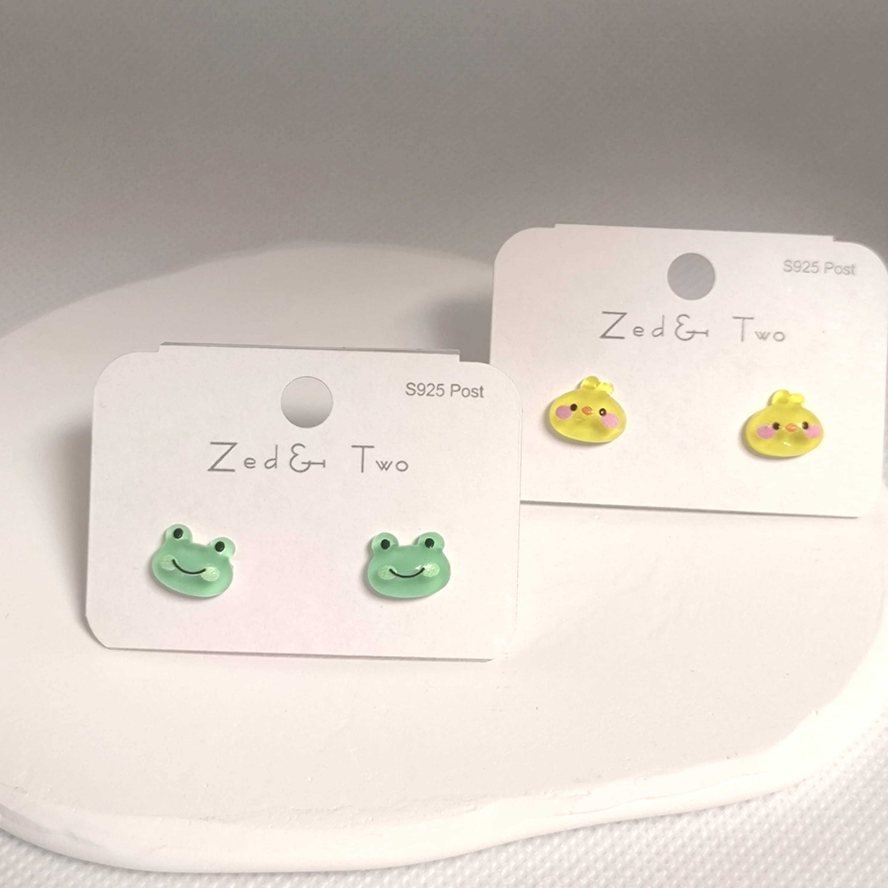 Of Cute Frog And Chick Earrings, Interesting Accessories, Party Gifts, Fashionable Dressing, Holiday Gifts