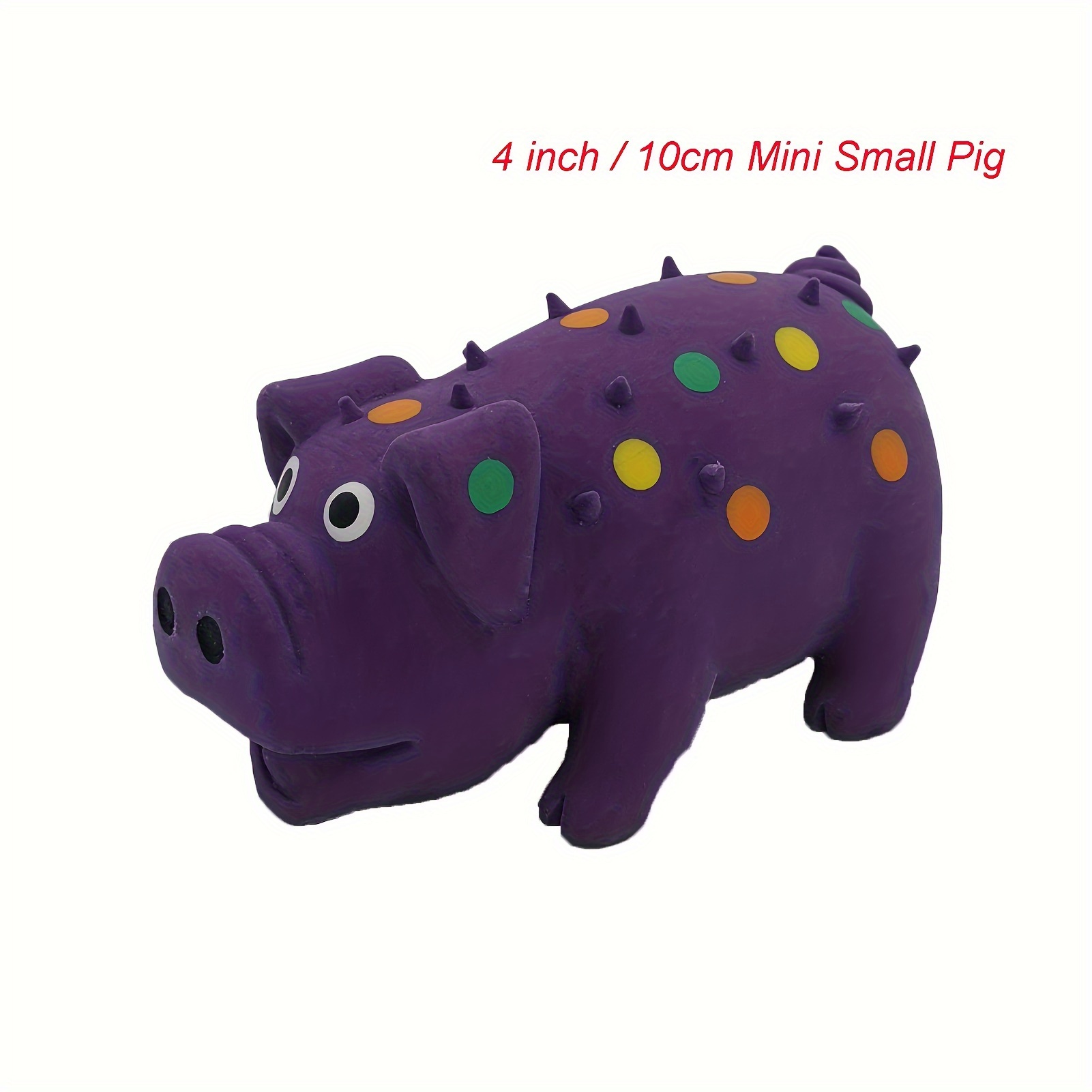 Purple pig hot sale dog toy