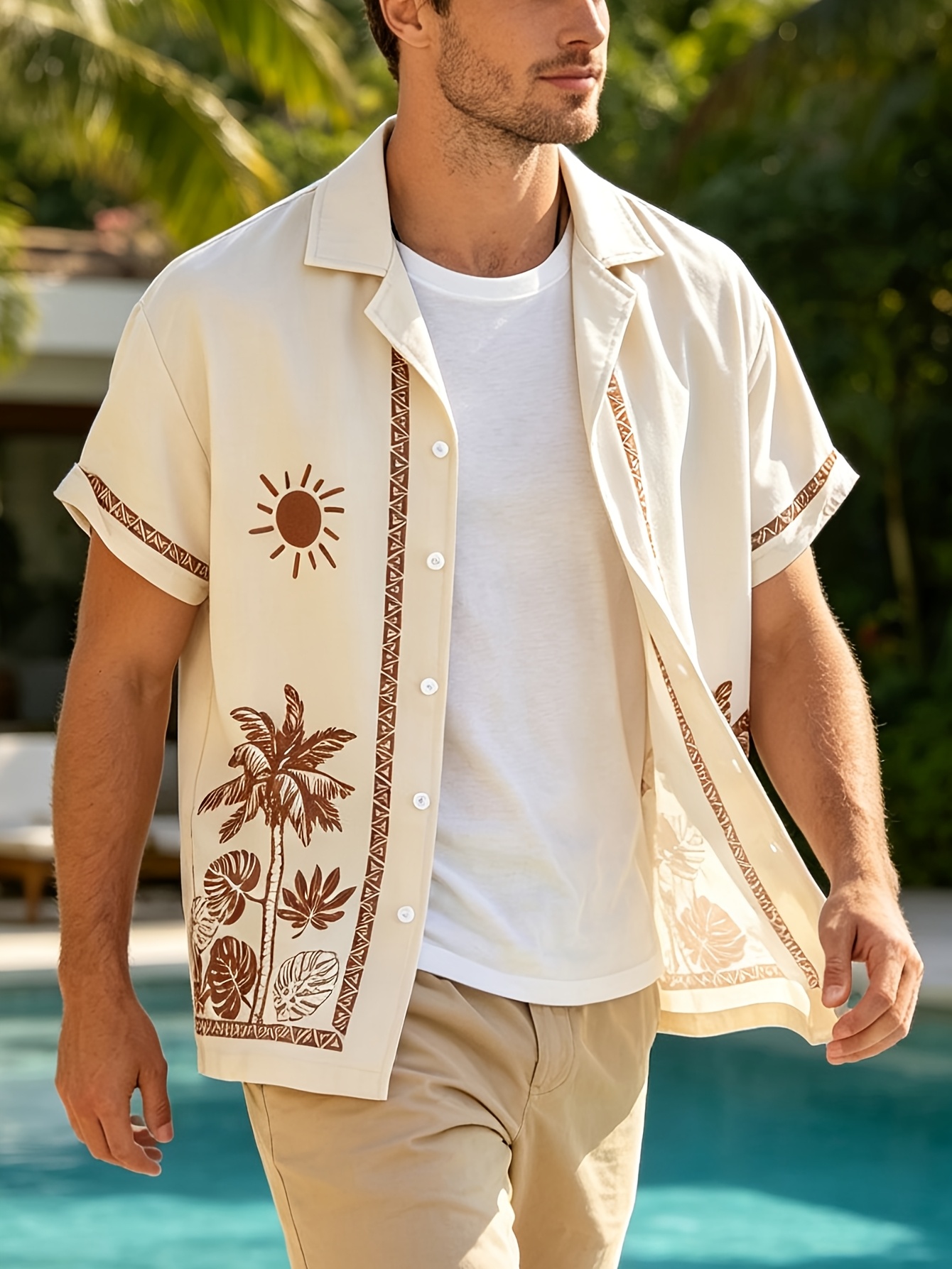 bohemian dress for men sold on Temu United States Boho style