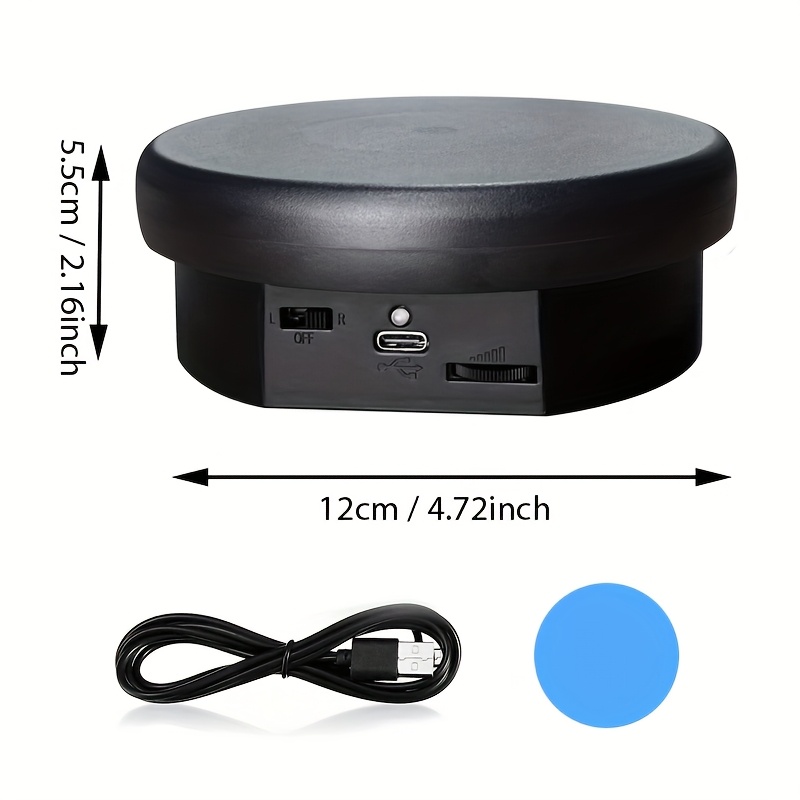 E-shop Neuer Pilzförmiger Mini-Drehständer mit einer Tragfähigkeit von 3 kg, geeignet zur Präsentation von Wasserflaschen, Geschenken, Schmuck