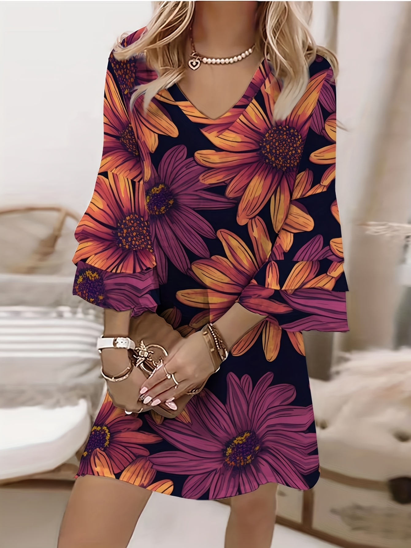 70s plus size dresses sold on Temu United States
