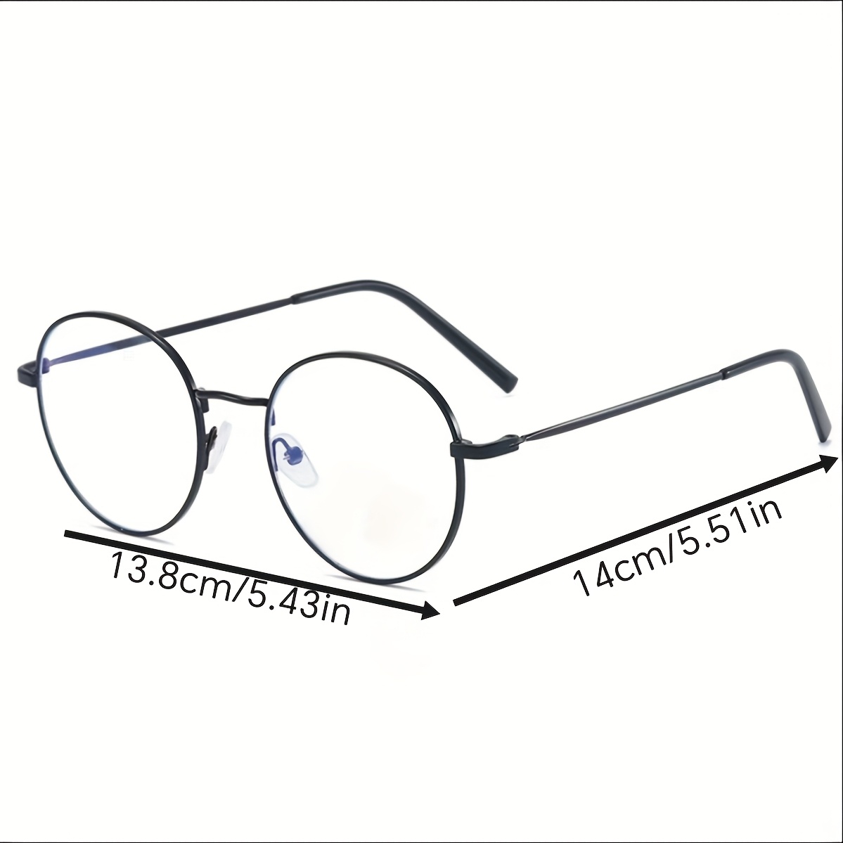 vintage round glasses classic retro eyewear anti Temu Oman