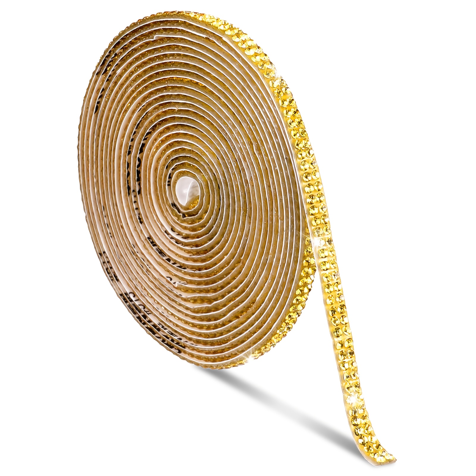 E-shop Selbstklebende Strassbänder Strassstreifen Bling Kristall Strassband Glitzer Diamant Rolle Aufkleber für Bastelarbeiten Stoff Auto Schuhe