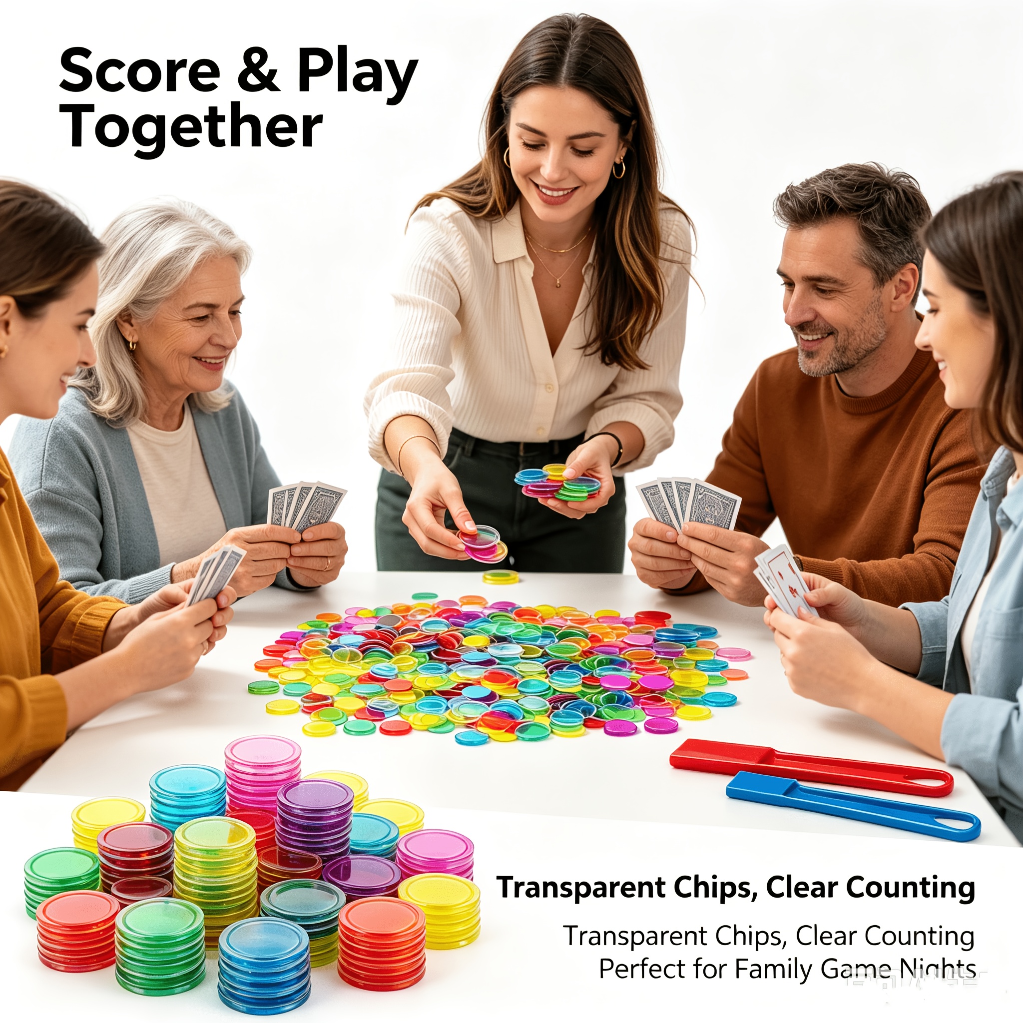 302pcs Classic Bingo Game Set Combo