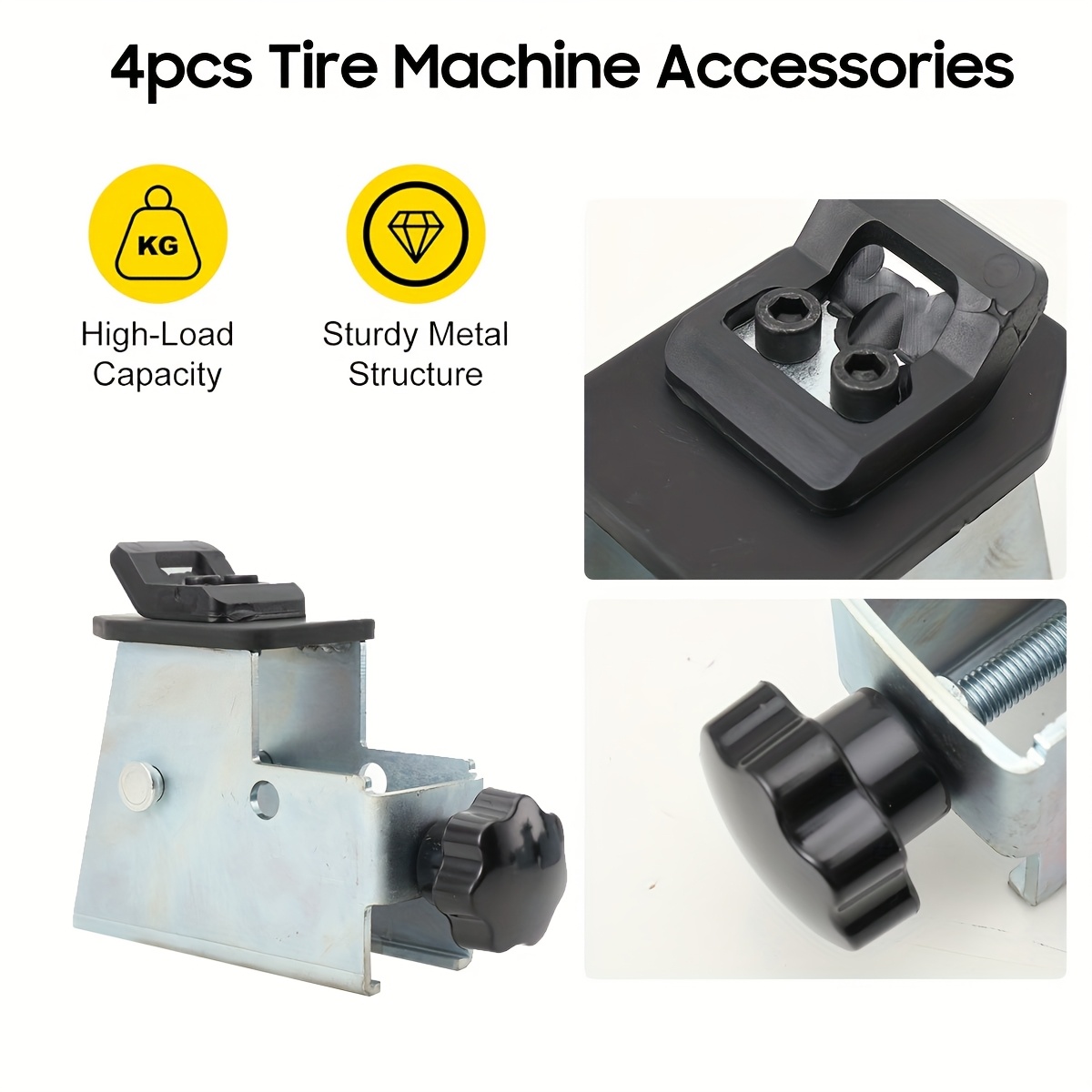 4 Tire Changer Adapters for Motorcycle & ATV Wheel Rim
