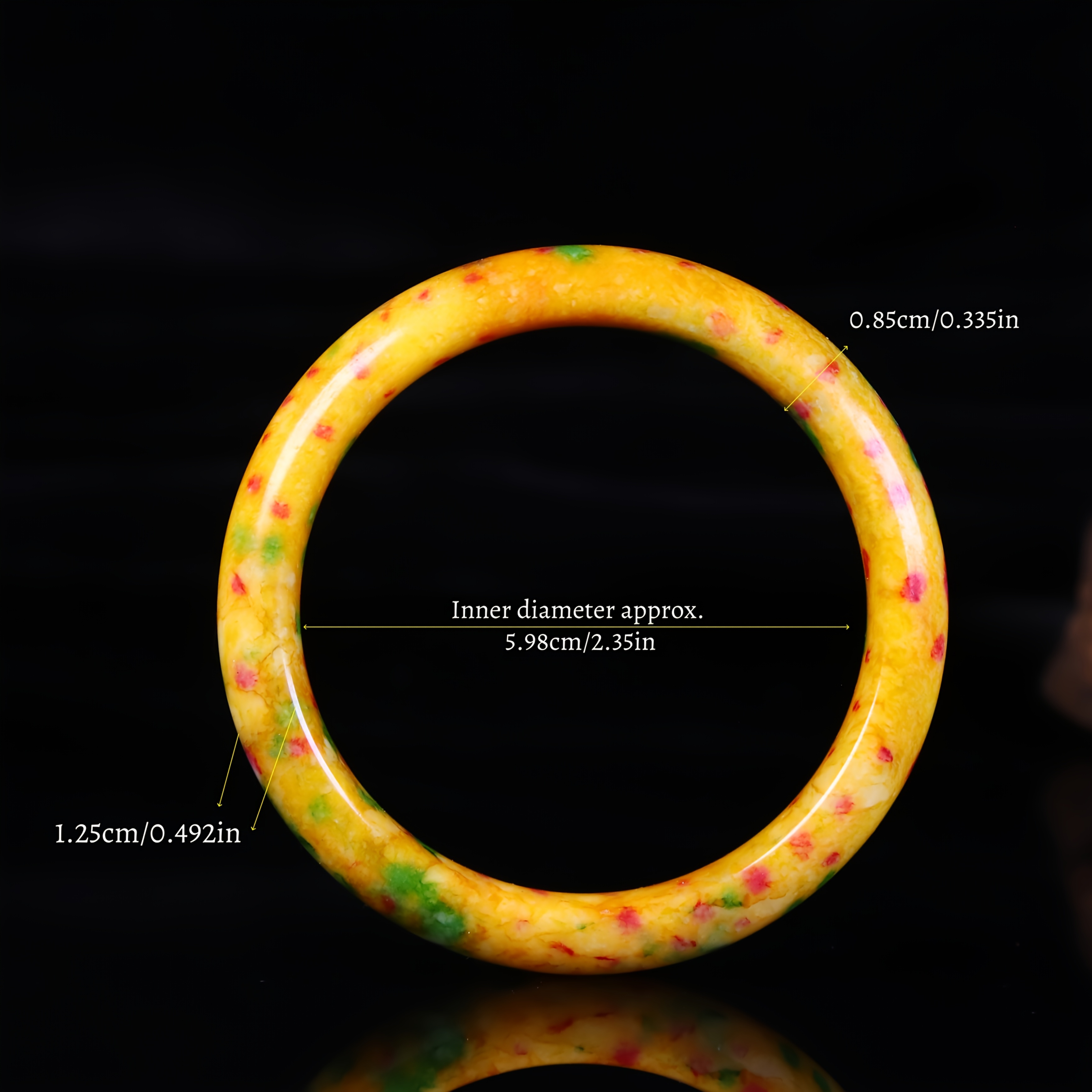 Natural Sugilite Suji Stone Bracelet, High-End Feel