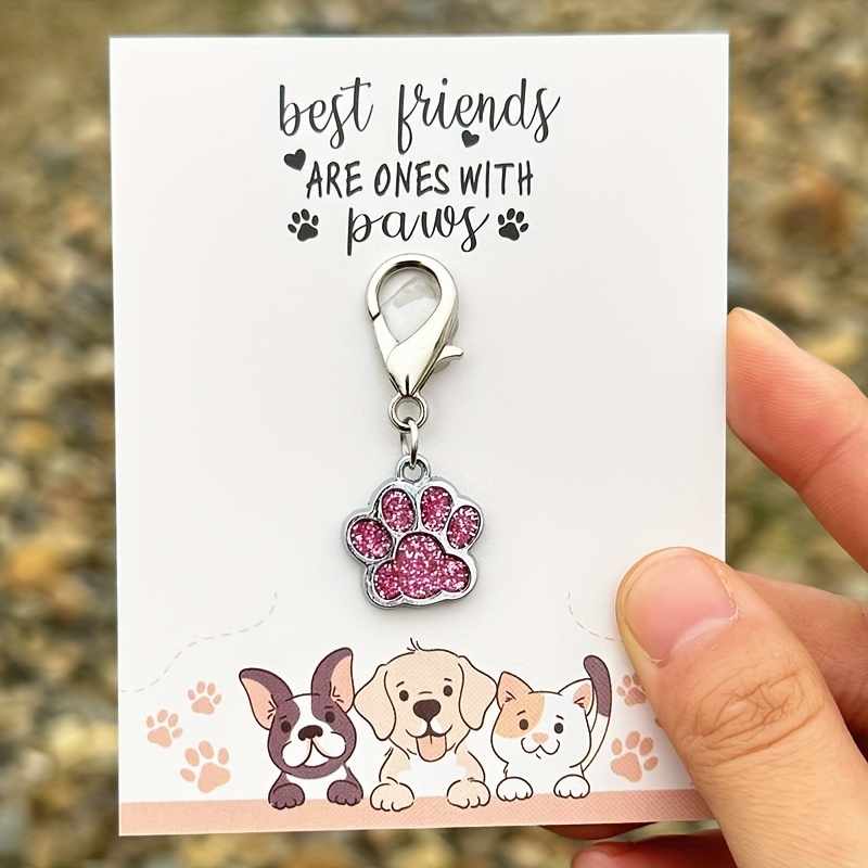 1pc, The Best Friend Is With Claws, A Charm Featuring Of Paws, A Perfect Gift For Cat Or Dog Lovers, An Email Gift, A Lovely Aesthetic Item, A Cool Gadget, An Unusual Item, An Inexpensive Item
