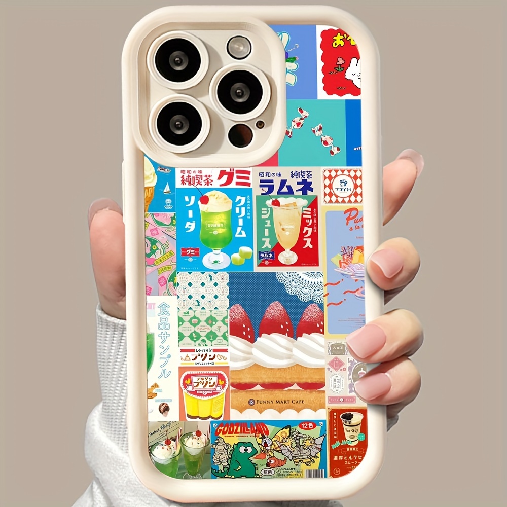 

Full Screen Japanese Poster Tpu Pattern Suitable For Iphone15promax Mobile Phone Case Iphone14/13p/12/11/7/8p/x/xr/xsmax Silicone Anti-fall All-inclusive Protective Cover High-value Hot-selling