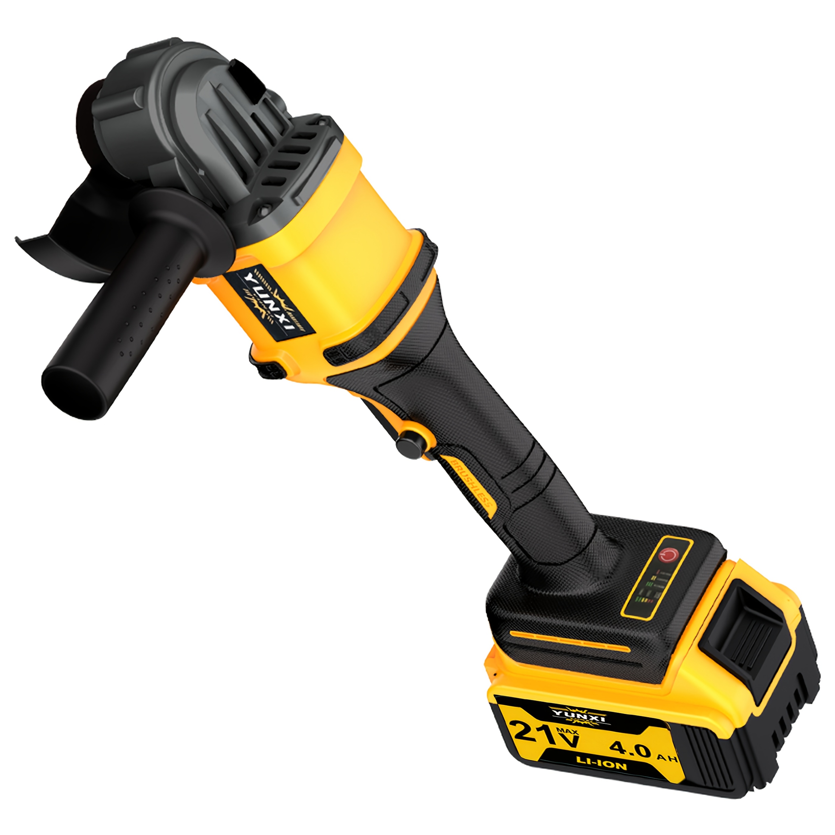 TEMU New Rechargeable Lithium Angle Grinder, Equipped With Lithium-ion Battery And Fast Charger. Suitable For Men And Women, A For Families. Portable