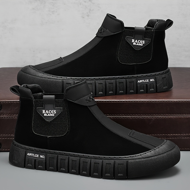 mens work boots high top shoes fashion boots Temu Germany