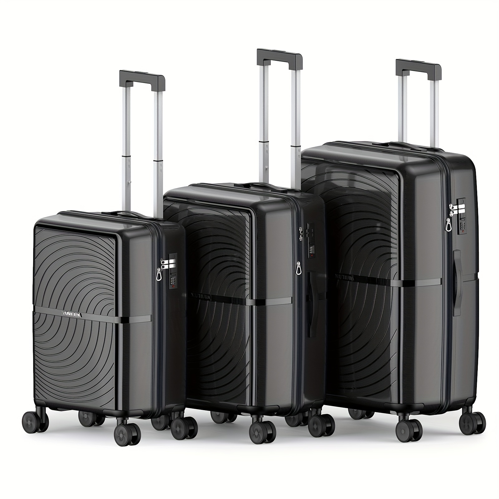 conjunto equipaje rígido juego maletas rígidas Temu