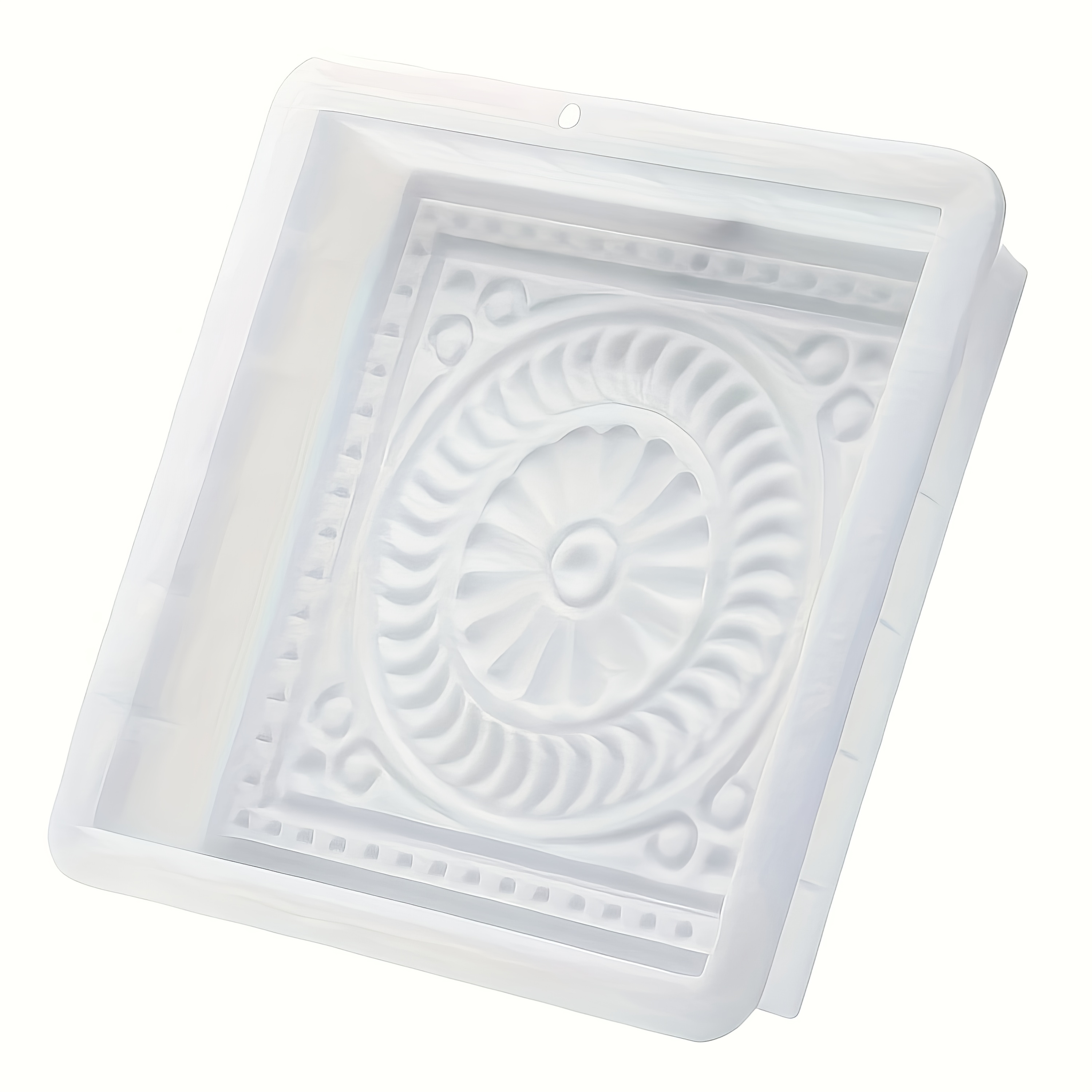 E-shop Gartenwegform | Polypropylen 30X30X6Cm | für Zement- und Sandguss | 72 Stunden Aushärtungszeit | Keine Werkzeuge zur Entfernung erforderlich |