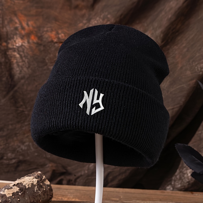 

Ny Embroidered - Stretchy, Brimless, & Cap For Hip-hop , -