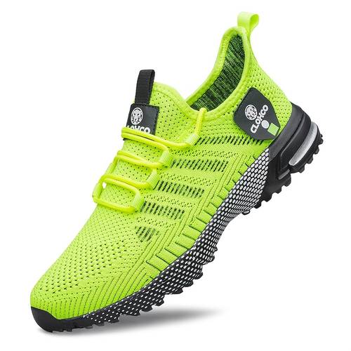 item picture men breathable mesh running sneakers sole suitable for gym outdoor casual wear low top lace up sneakers with cushioned sole terrain size