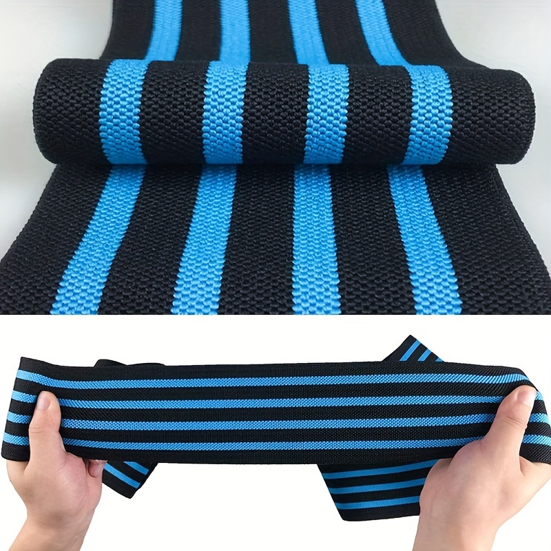 1pc Deep squat knee pads, fitness strength training, leggings, straps, weightlifting, fitness, and elastic leg pads