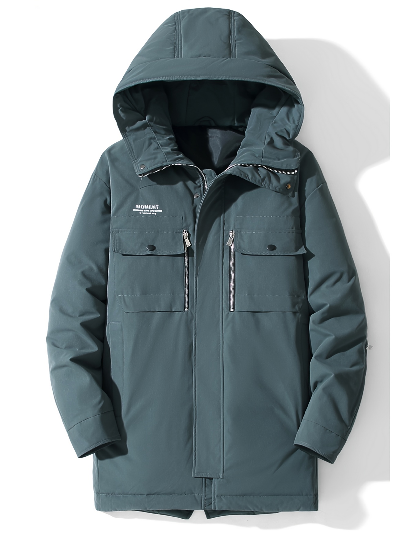 Men's Youth Thickened Hooded Down Jacket