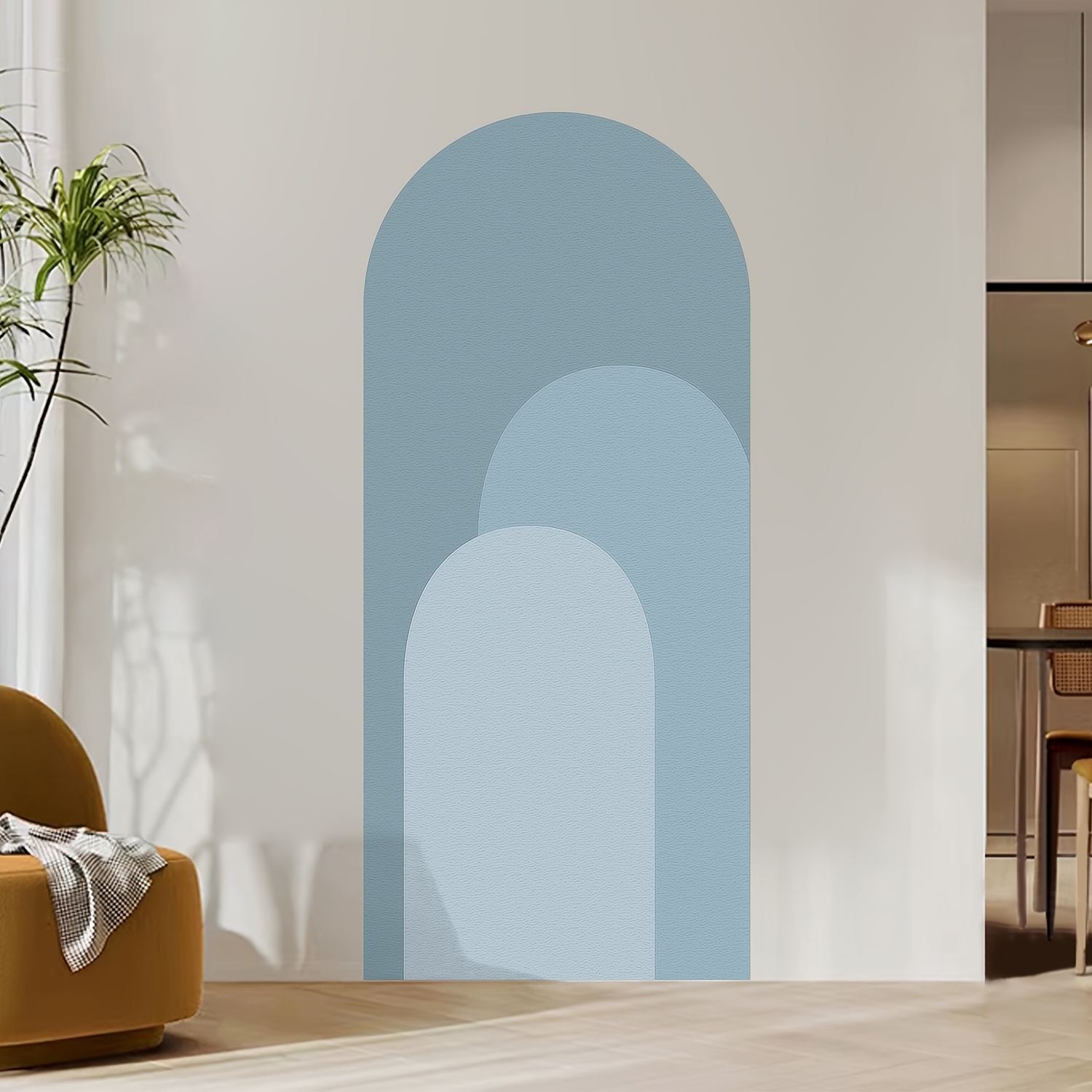 TEMU Stickers Muraux Auto-Adhésifs en - Décors d' d'Art Géométrique avec une Fin Matte, Parfaits pour les Décorations Festives dans les Salons,