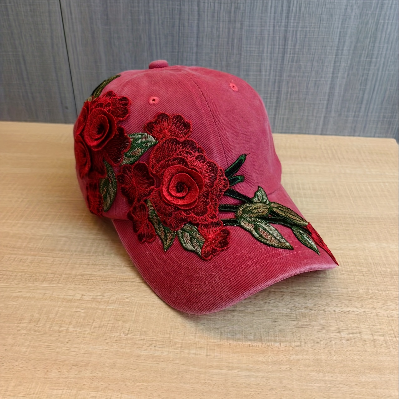 womens fashion baseball cap exaggerated   outdoor sun protection hat bucket hat watermelon red 10