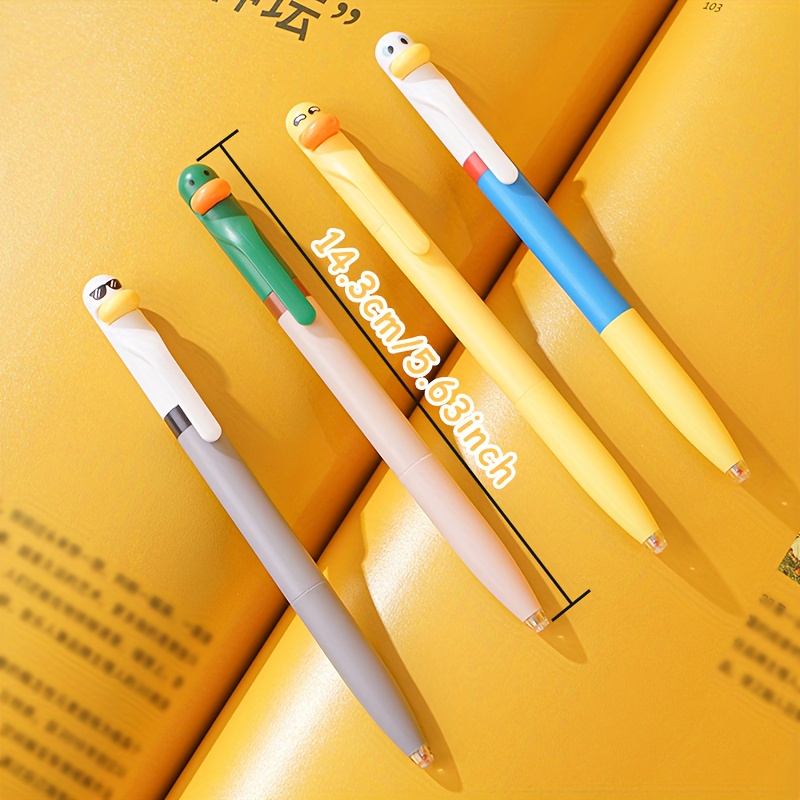 8pcs set creative parrot   fun   0.5mm smooth tip quick dry cute   supplies fidget writing pens, desk stationery, study essentials, whimsical pens,   stationery, lightweight pen, ergonomic grip, click mechanism, fidget pen, creative professionals, stationery lovers Product details 1