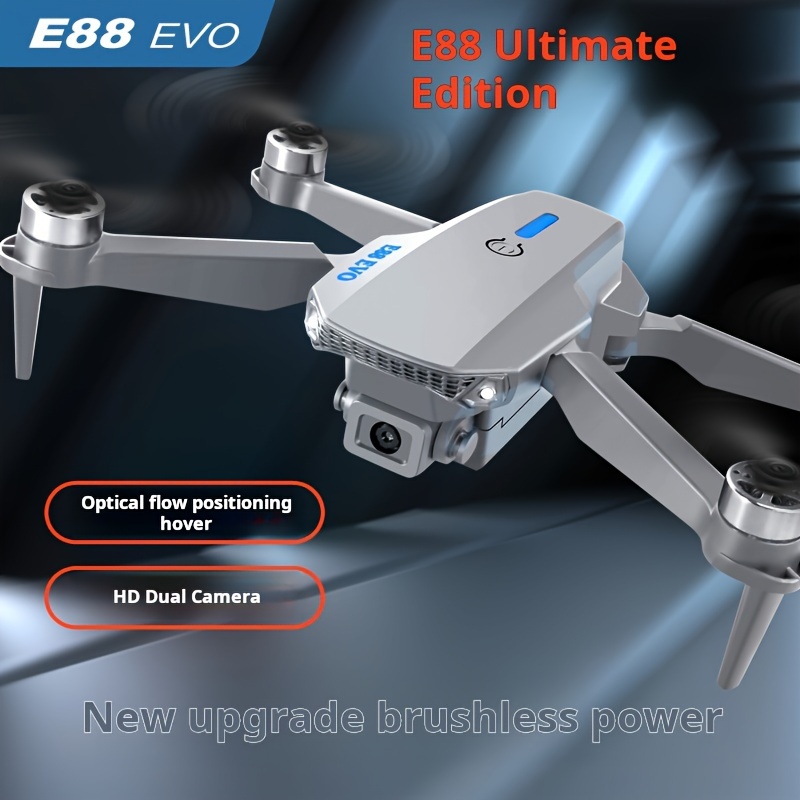 e88 uav 4k hd aerial photography obstacle avoidance   optical flow positioning long endurance   details 0