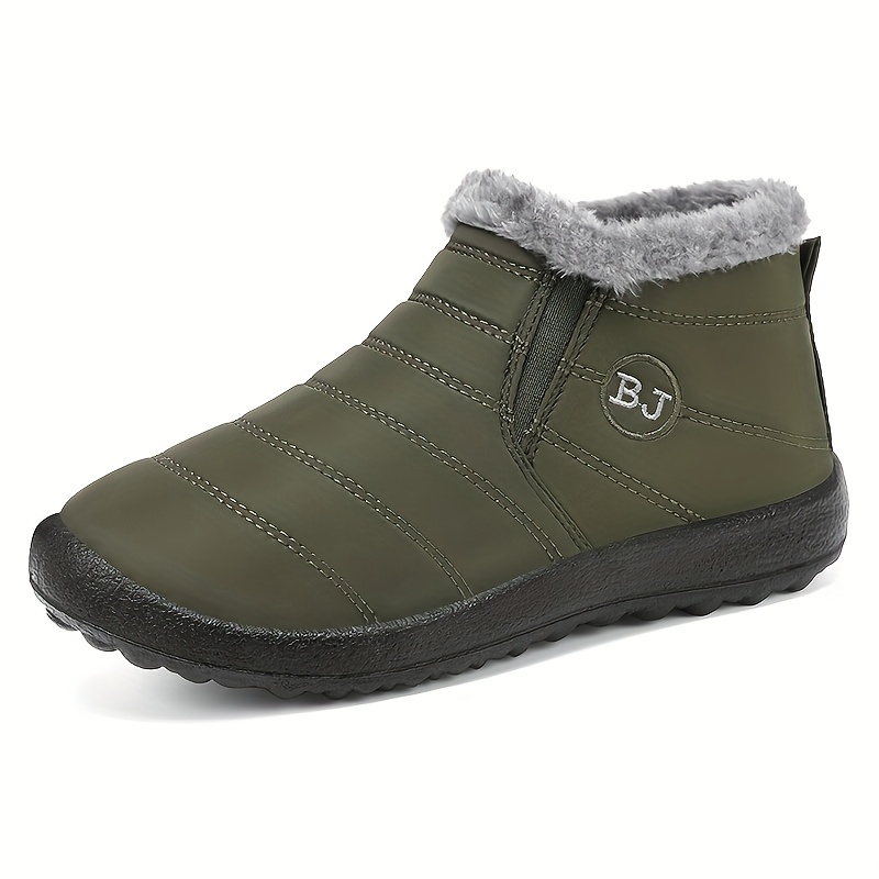 Women's Warm Winter Snow Boots, Plush-Lined Insulated Shoes
